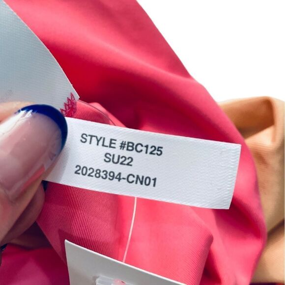 J Crew Tea Rose Pink Curved Waist Cheeky Bikini Bottom Sz XXL NWT - Picture 8 of 13